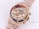 New Frosted Audemars Piguet Rose Gold Royal Oak 41mm Rainbow Diamond Watch Replica (6)_th.jpg